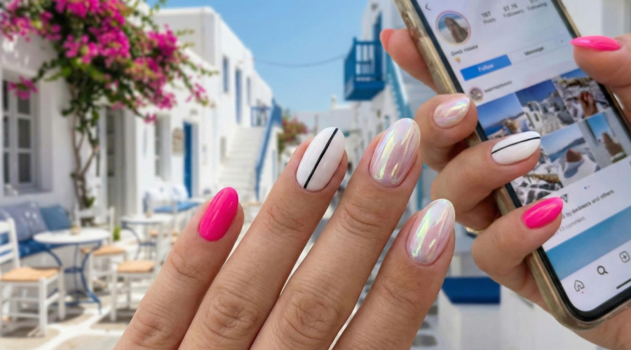 Τα 5 Κορυφαία Trends Νυχιών που Κυριαρχούν στην Ελλάδα το 2026 – Hot Pink, Minimalist & Glazed Donut